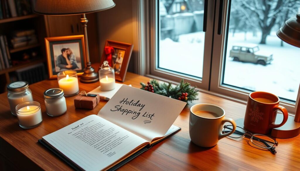 holiday shopping list
