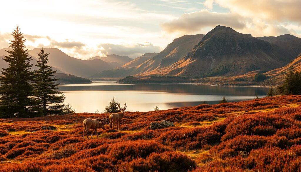 rewilding in the Scottish Highlands